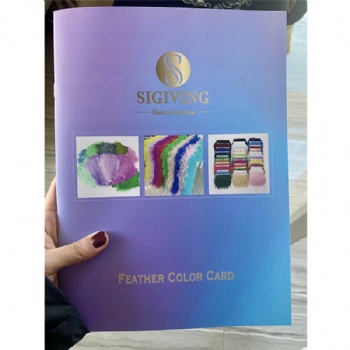 Ostrich Feather Colors book