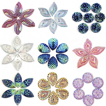 More Resin Sew on