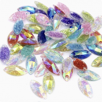 Navette Resin Sew on