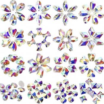 Resin Sew on Stones