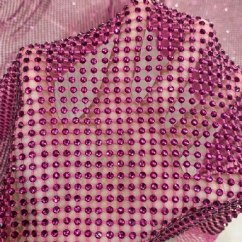 ss16 Rhinestones in Mesh