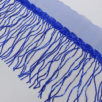 20cm Sequin Fringe lace