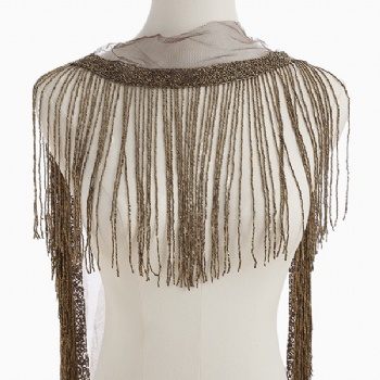 25cm Beads Fringe