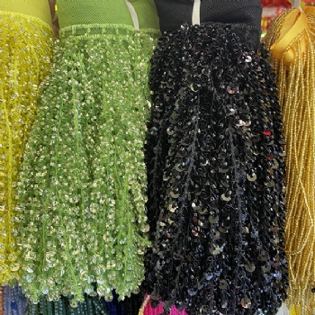16cm New Beads Seqins Fringe